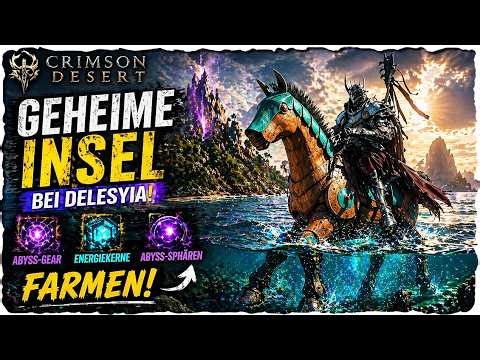 Crimson Desert – SECRET ISLAND near Delesyia! 🔥 Farm Abyss Gear, Spheres & Energy Cores
