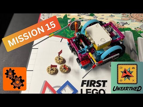 2025-2026 FLL UNEARTHED Mission 15 Site Marking Solution with Spike Prime