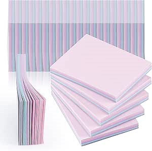 Thenshop 24 Pack Small Sticky Notes 1.5x2 Inch Bulk Back to School Supplies Self Stick Note Pad, 5 Assorted Colors, Paper Memo for Office First Day of School Student Teacher Essentials, 50 Sheets/pad