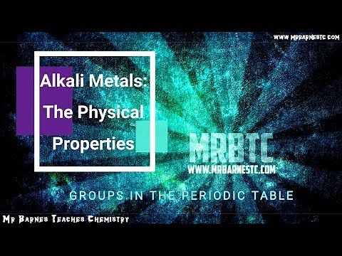 GCSE Chemistry 1-9: The Physical Properties of the Alkali Metals