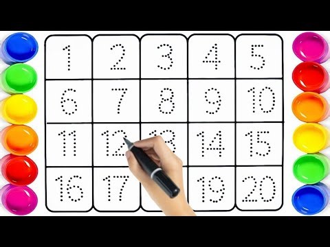 Learn Numbers 123 🧮 | Counting For Kids | Easy Study Video