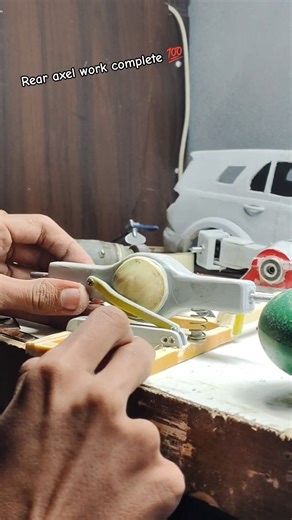 endeavour car rear axel work complete 💯