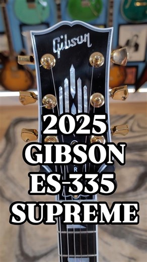 Benny Goodman on Instagram: "Guitar of the Day - 2025 Gibson ES-335 Supreme Watch the whole demo on my YouTube channel Dragon Attack cover by @lostsymphonymusic #theneuroticguitarist #gibson #es335 #supreme #blueberry"
