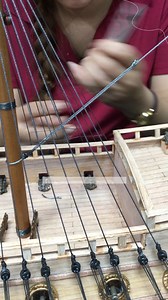 🔗 The meticulous process of weaving the T335 - Goto Predestination L60 ship model 🧶 Every detail is carefully crafted, ensuring a flawless result with precision and skill. A true labor of love. ⚓️✨ #Weaving #OMHUSA #ShipModel #Craftsmanship #QualityFirst | Ship Model