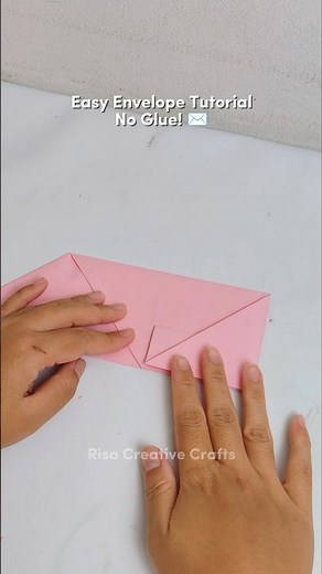 Easy Envelope Tutorial | DIY Envelope No Glue ✉️