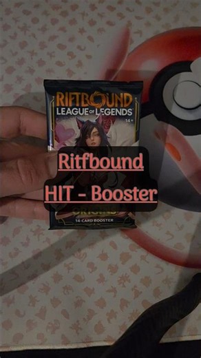 Riftbound Booster Opening - Only Hit Packs - Unboxing New TCG - #video #shorts
