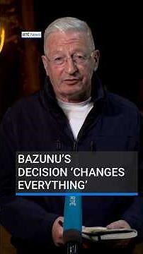 Gavin Bazunu’s decision to withdraw ‘changes everything’ -O’Donoghue #RTÉNews #ireland