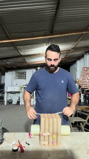 🎆✨ Preparando fogos de fumaça para casamento – Parte 2!