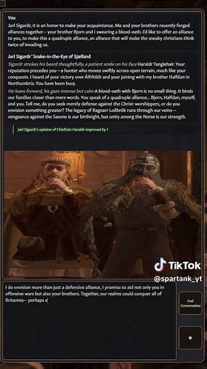 Voices of the Court mod brings AI into CK3 😳 #crusaderkings3 #ck3 #gaming #fyp #pc