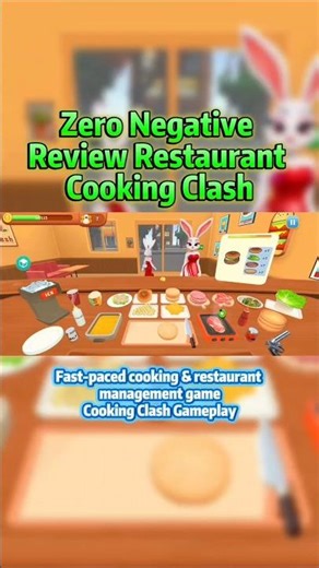 Zero Negative Review Restaurant | Cooking Clash #modmantap #cookingclash #mod #fyp #modmenu #cheats