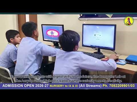 Empowering Young Minds Through Technology. #theaaryanglobalschool #tags