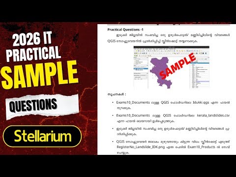 SSLC IT Model Sample Questions | Qgis