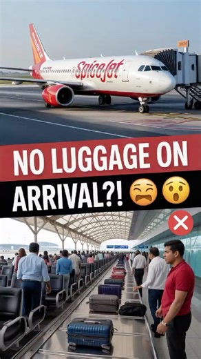 Dubai Delhi SpiceJet Flight Lands with ZERO Luggage!