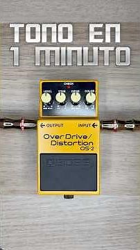 Boss OS-2 overdrive distortion SD-1 and DS-1 inspired #boss #guitarpedals #bosspedals #pedalboard