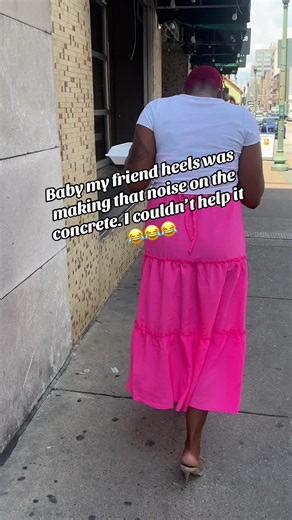 Friend's Heels Make Funny Noise