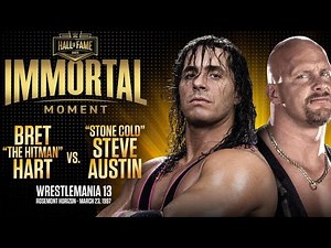 What Made The Bret Hart vs Stone Cold Match SO ICONIC
