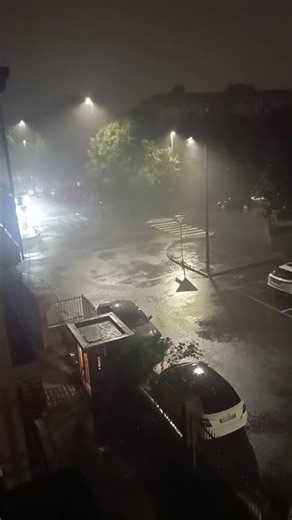 🌧️ Heavy Rain & Thunderstorm at Night | Relaxing Rain Sounds for Sleep