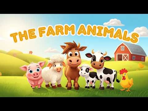 Farm Animals for Toddlers! 🐷 Barnyard Animal Sounds & Names for Kids | Bright Babble.