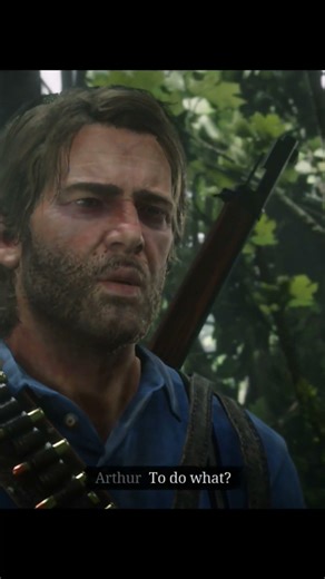Arthur doesn't care at all...! | #rdr2 #shorts
