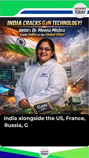 India Breaks Tech Sanctions! DRDO’s Dr. Meena Mishra Cracks GaN Tech, Puts Bharat in Global Elite 🇮🇳