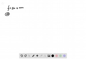 (II) (a) How far from a 50.0-mm-focal-length lens must an object be placed if its image is to be magnified 2.50 ×and be real? (b) What if the image is to be virtual and magnified 2.50 ×? | Numerade