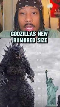 Godzillas new height revealed??? #godzilla #kaiju #fyp