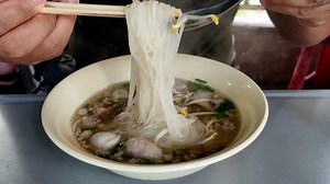 BEST Local BREAKFAST! Street Noodles in Bangkok Thailand
