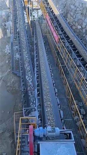Compact Layout of #Crushing Screening and #Conveying Line for Narrow #Quarry Sites
