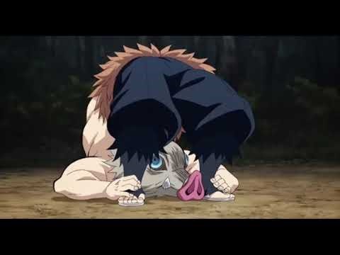 Unleashing the Beast: Inosuke's Fierce Fighting Style