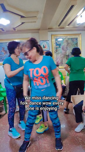 It's fun dancing folk dance #dance #folkdance #ILOCANOSONG #goldenladies #havingfuntogether | Trephy Abad