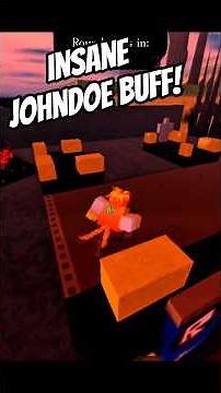 New March 18th JohnDoe buff is insane #robloxforsaken #johndoe #janedoe #2026