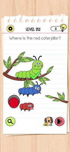 Brain Test 4 Level 252 ~BrainGame~ #braintest #gaming #puzzle #iqtest