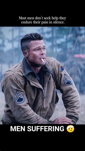 🤕“Silent Battles Behind Steel Eyes | Fury” #shorts #bradpitt #fury