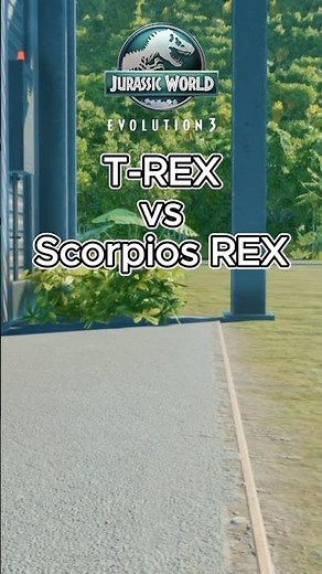The King T-Rex vs Scorpios Rex | Epic Battle in JWE3