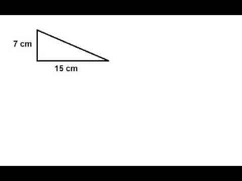 Pythagoras Theorem Finding the Hypotenuse