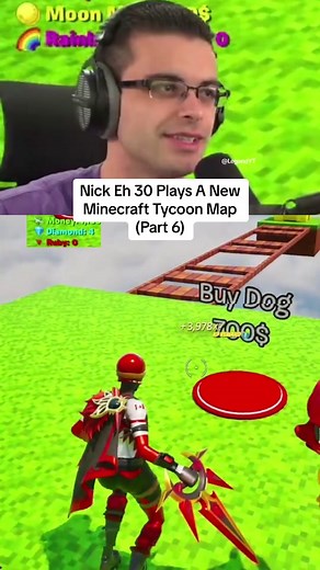 Nick Eh 30 Plays A New Minecraft Tycoon Map (Part 6)