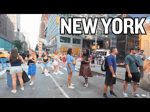 New York City 🗽 [4K] - Walk in NYC! See Manhattan - Explore the City!