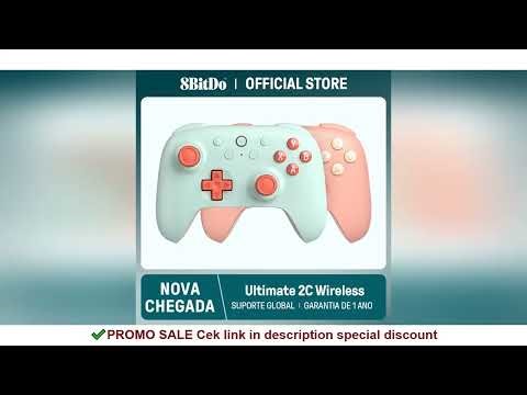 8BitDo - New Ultimate 2C Wireless Gaming Controller for PC, Windows 10, 11, Steam Deck, Raspberry Pi