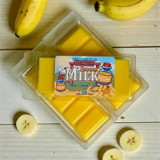 Lon Lon Banana Milk Snap Bar | TLOZ Inspired | Hand Poured Vegan Wax Blend Snap Bar | Strong Scented Snap Bar | 2 Oz Snap Bar - Etsy