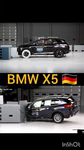 $70,000 COLLISION💥: BMW X5 CRASH TEST - Did the Luxury SUV's Frame FAIL?#shortsviral #2026cars