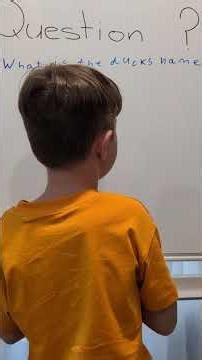 The way Sunshine School learns question marks, full stops and capital letters.