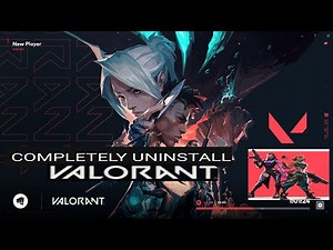 How to uninstall "VALORANT" on windows 10