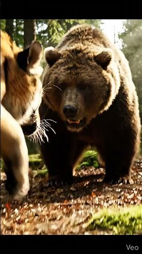 TIGER vs. BEAR: The Forest Standoff (4K Extreme Realism)