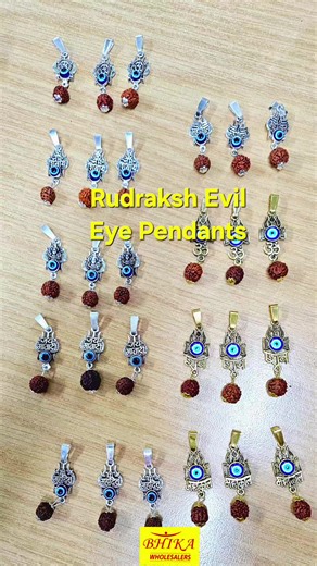 Explore Unique Evil Eye Rudraksh Pendants Collection