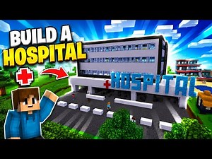 BUILDING THE ULTIMATE HOSPITAL IN MINECRAFT! 🏥 | Mega Modern Hospital Tutorial