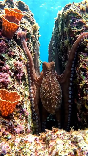 How Can an Octopus Escape Through a Tiny Hole?