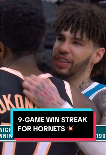 Charlotte Hornets Achieve 9-Game Win Streak