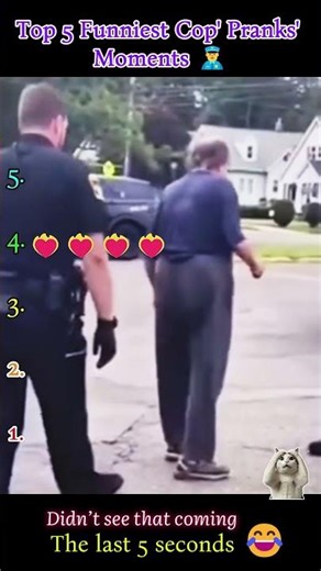 Top 5 Funniest Cop' Pranks' Moments 👮‍♂️