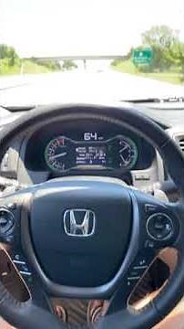 Self driving Honda Ridgeline - 2020 pulling a boat