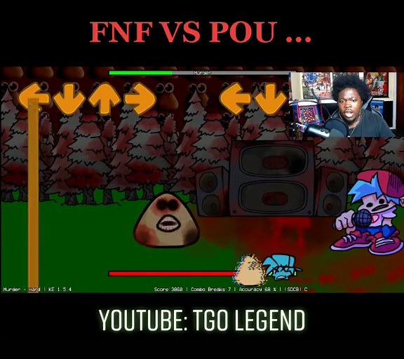 Scariest FNF Mod: Pou.exe | FNF vs Pou Car | Minecraft Mod | TGO Legend